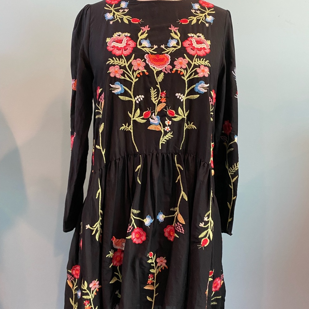 Embroidered dress